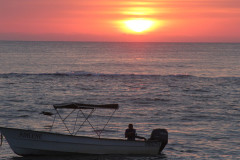 Boatman-Sunset